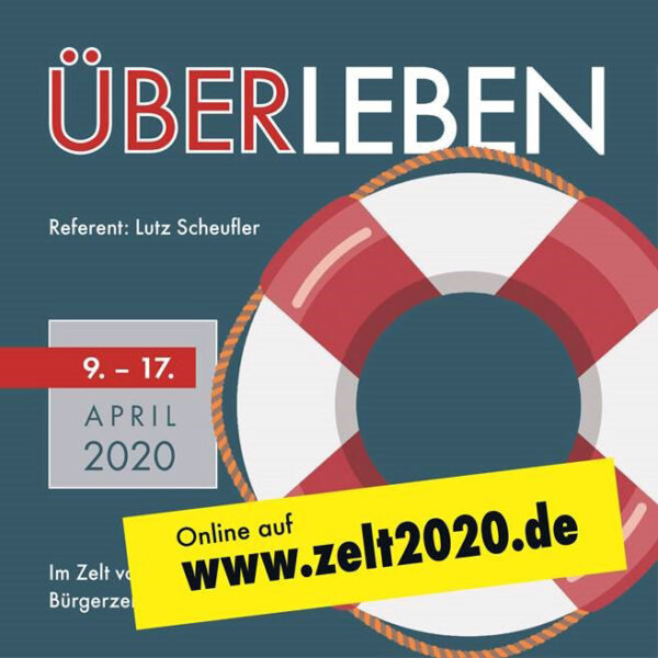 Booklet Cover CD "Überleben" von Lutz Scheufler