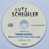Bild CD Vortrag "Überfließen ..." von Lutz Scheufler