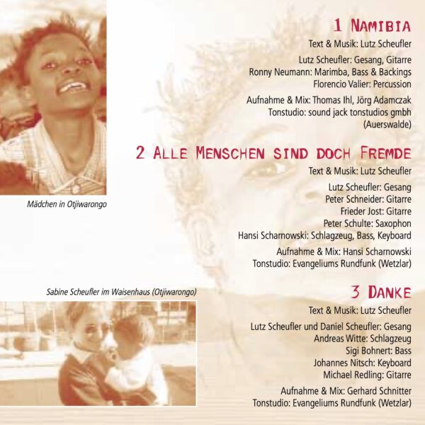 Innenseite 2 Booklet CD "Namibia"